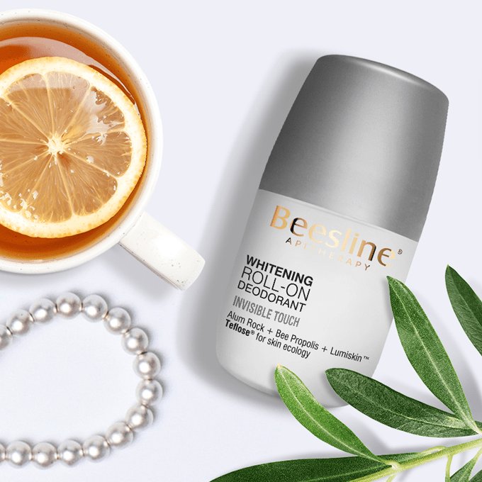 بيزلين رول اون مزيل الرائحة لتفتيح البشرة لمسة خفية 50 مل
