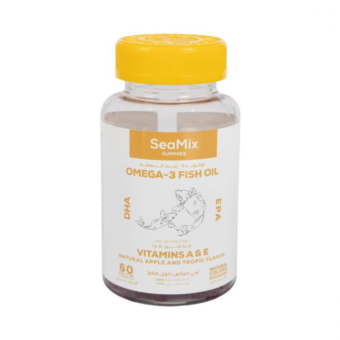 سي ميكس مكمل غذائي اوميجا 3 - زيت السمك 60 قطعة