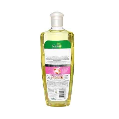 فاتيكا زيت الشعر الغني بالثوم لتعزيز نمو الشعر 300 مل