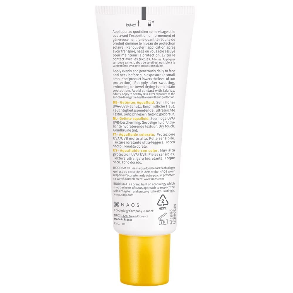 بيوديرما فوتوديرم سائل حماية من الشميس بلون غامق ( SPF 50) 40 مل