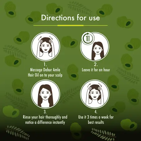 دابر أملا  زيت شعر 360 ملي