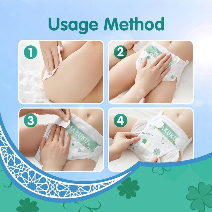 ماكوكو كلوت جامبو بوكس مقاس (5) 72 حفاض