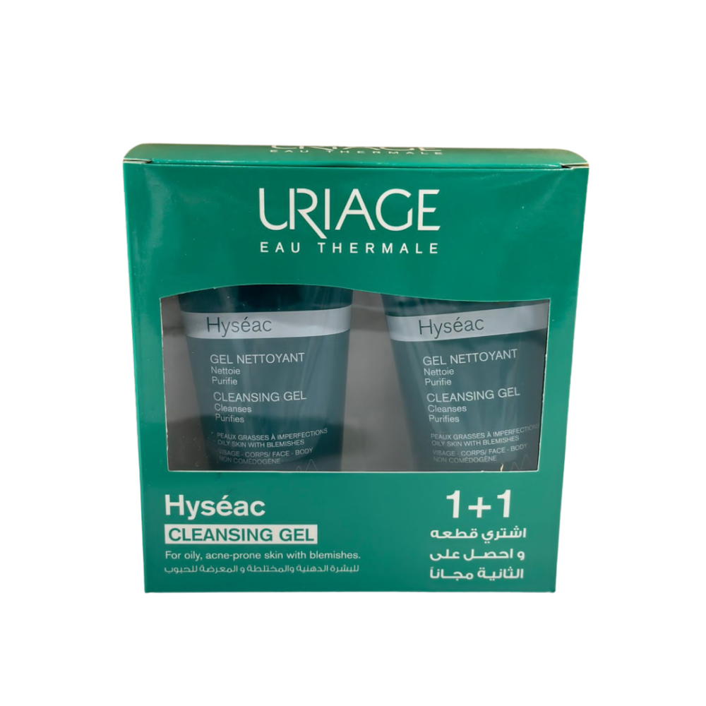 يورياج هيسياك جل غسول للبشر الدهنية والمختلطة 150 مل (1+1)
