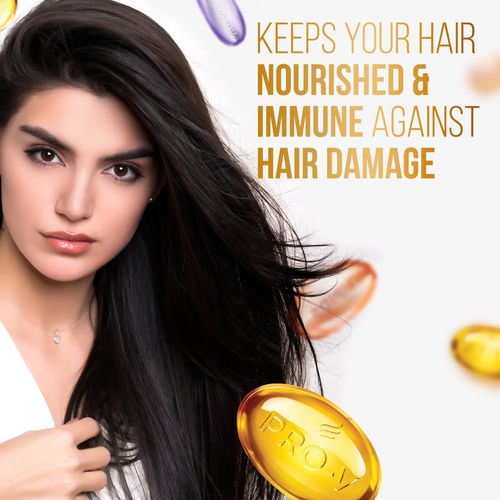 بانتين شامبو برو في لغذاء الشعر 600 مل