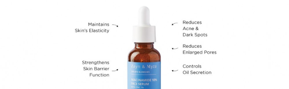 زين و ميزا  سيروم للوجه مع نياسينيميد 10٪ 30 مل