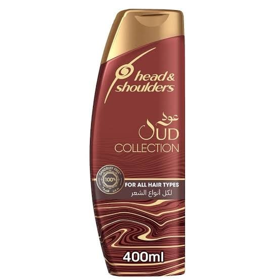 هيد اند اشولدرز شامبو ضد القشرة بالعود 400 مل .