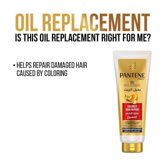 بانتين بديل الزيت عناية للشعر المصبوغ 350 مل