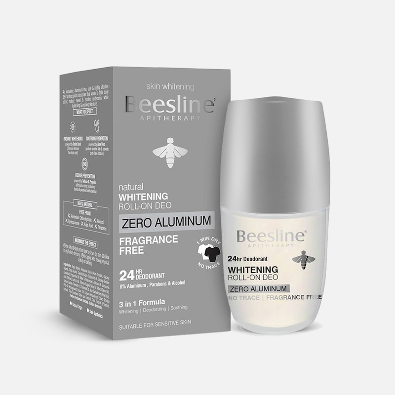 بيزلين رول اون مزيل الرائحة الطبيعى لتفتيح البشرة خال من الالمنبوم والعطر 50 مل