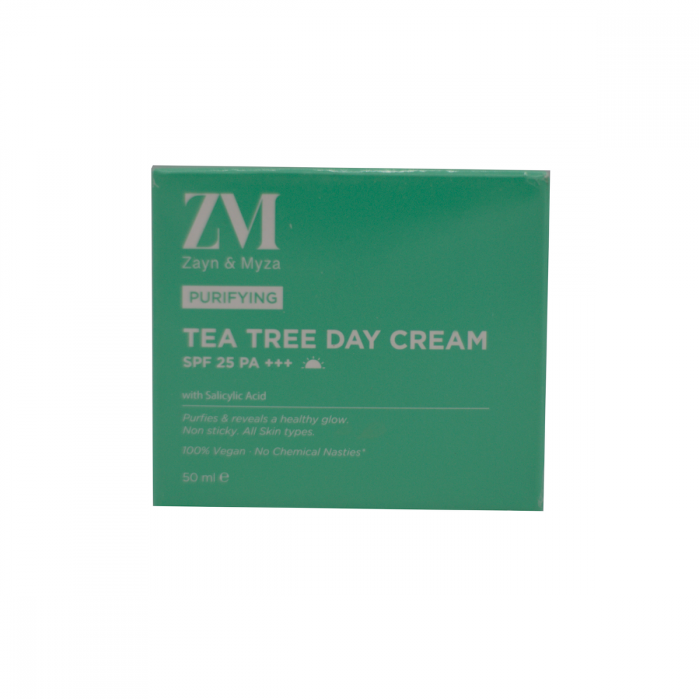 زين و ميزا  كريم نهار بخلاصة شجرة الشاي وحمض الساليسيليك 50مل