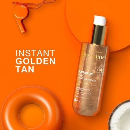 بيزلين زيت الاسمرار بالذهب 200 مل