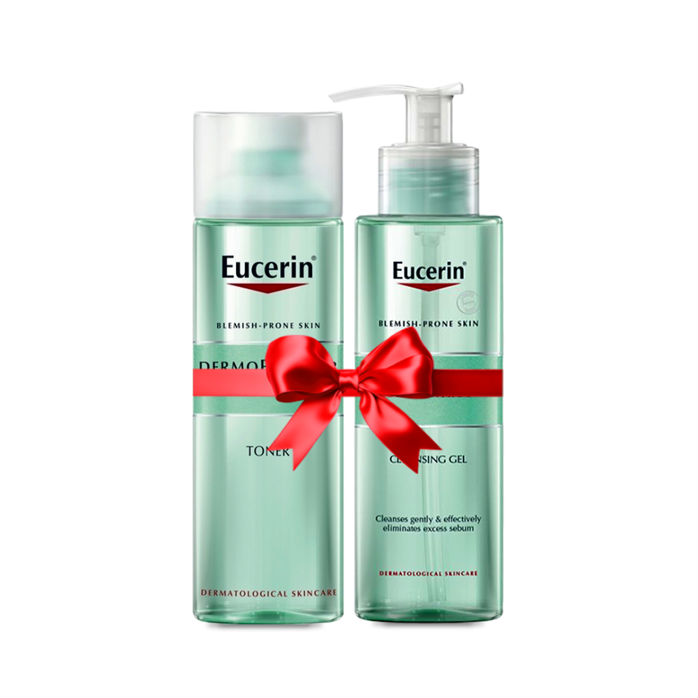 يوسرين ديرموبيوريفير جل منظف للبشرة مع تونر 50%علي القطعه الثانية