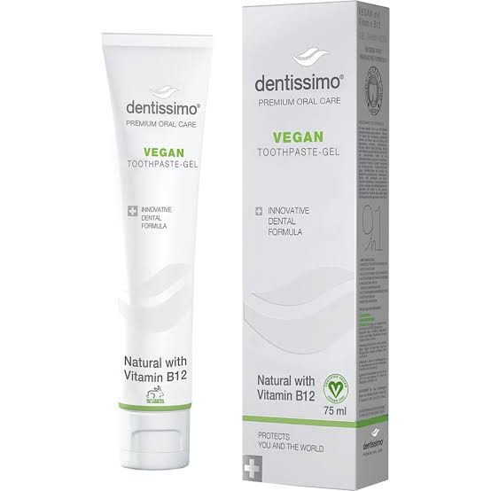 دينتسيمو معجون اسنان جل نباتي بفيتامين ب 12 (75) مل