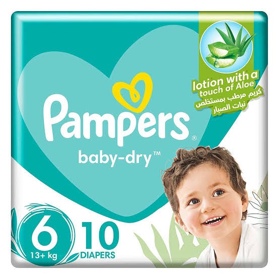 بامبرز مقاس (6) * 10 قطعة