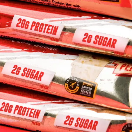 غريناد بار بروتين شوكلاته بيضاء والسوداني المملح 60جم