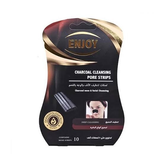 انجوي لاصقات ازالة الرؤس السوداء بالفحم 10 قطع .
