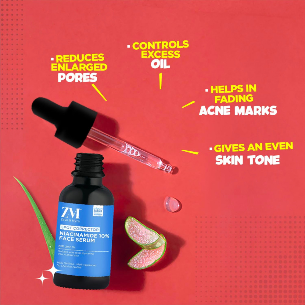 زين و ميزا  سيروم للوجه مع نياسينيميد 10٪ 30 مل