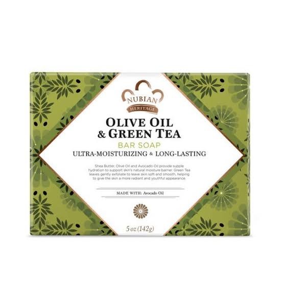 نوبيان صابون اسود افريقى بزيت الزيتون والشاى الاخضر 142 جم