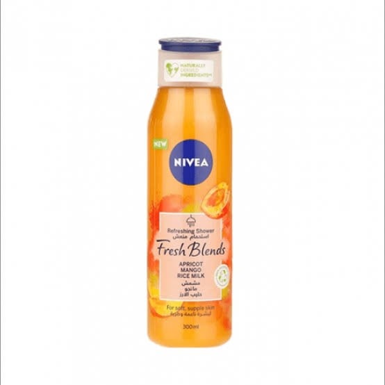 نيفيا سائل استحمام مشمش ومانجو وحليب الارز 300 مل
