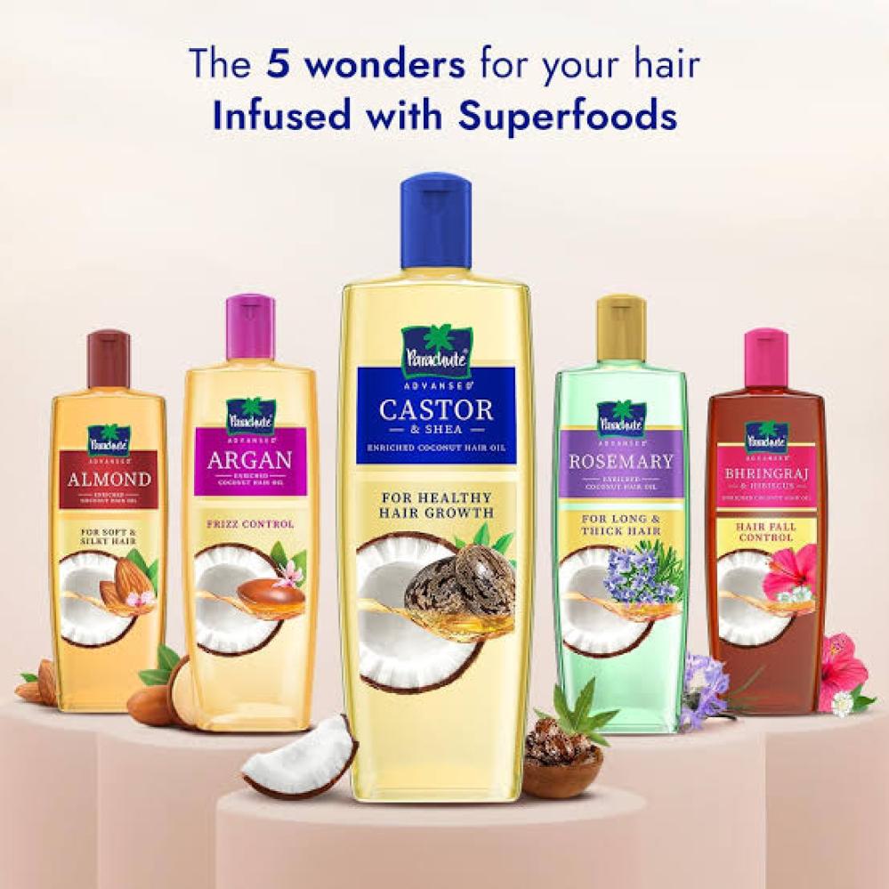 باراشوت زيت جوز الهند للشعر الغني بالارجان للشعر الجاف والتالف 300 مل