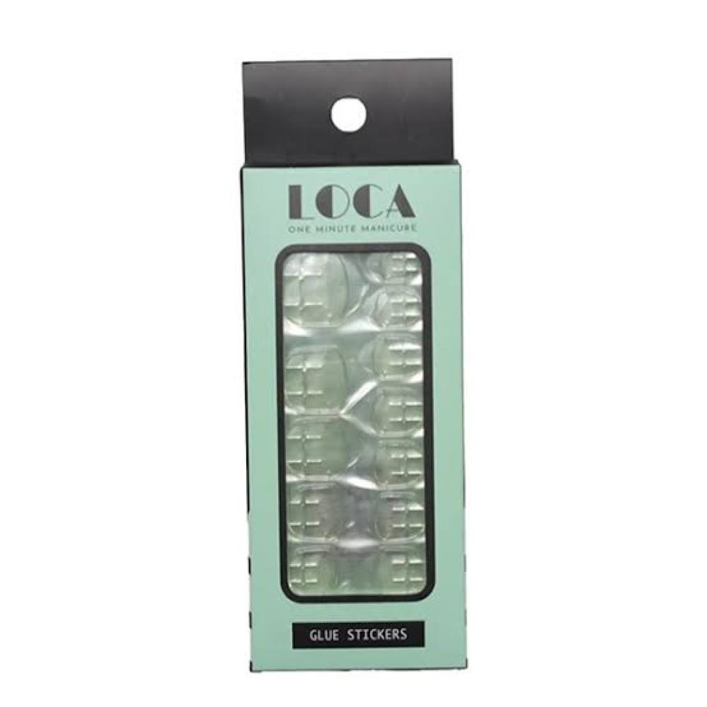 لوكا ملصقات صمغ اظافر اربعة اشرطة