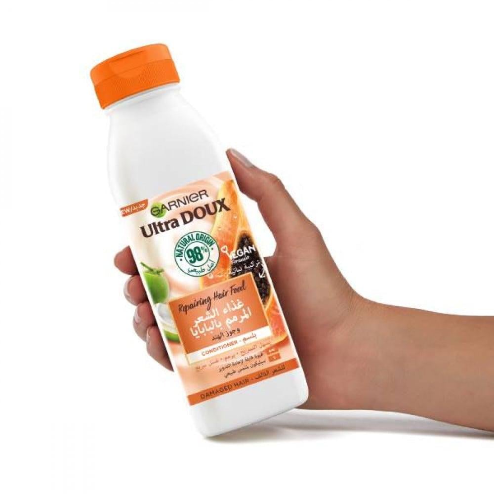 غارنيية الترادوكس بلسم غذاء الشعر المرمم بابابايا وجوز الهند 350 مل