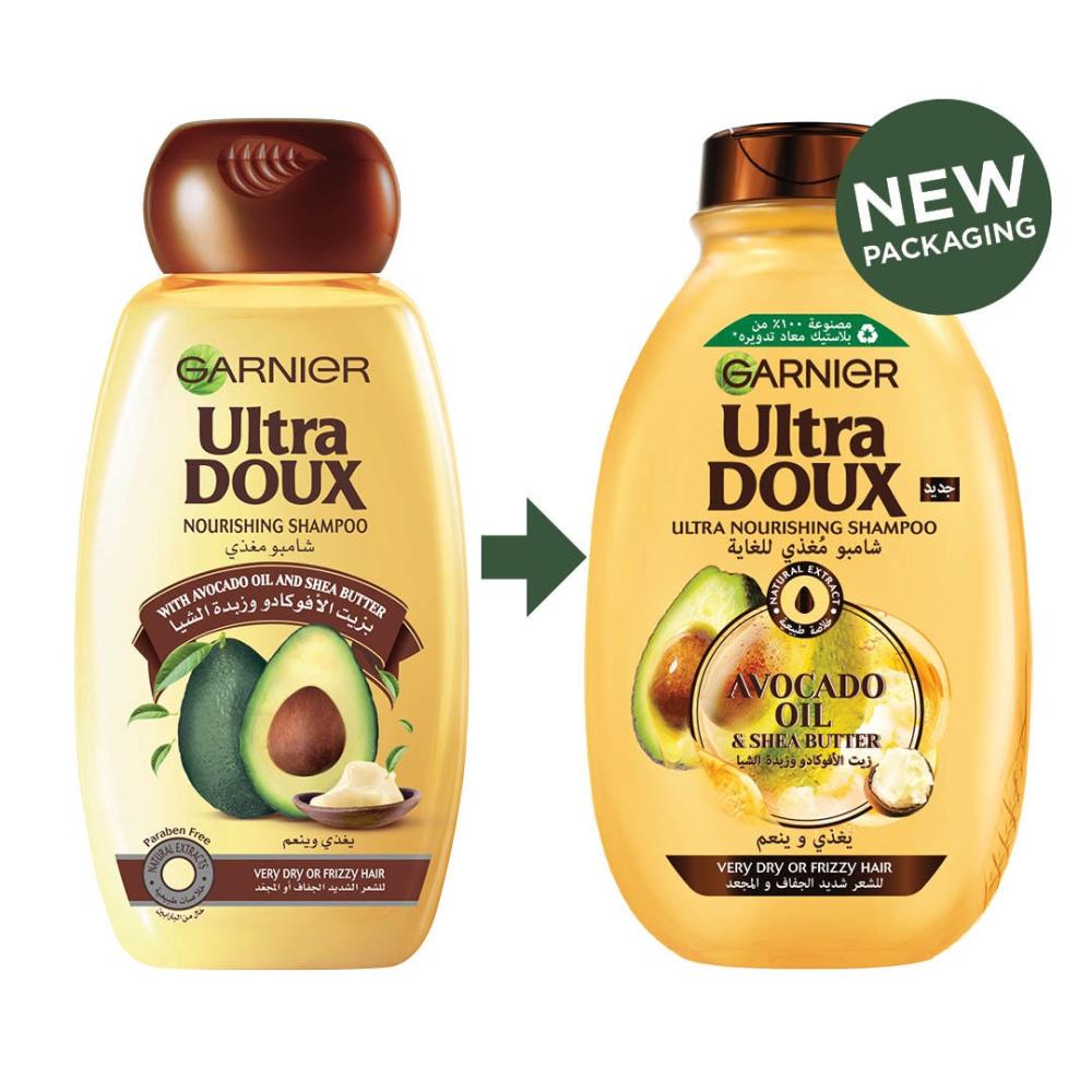 غارنيية الترادوكس شامبو مغذي بزيت الافوكادو وزبدة الشيا 400 مل
