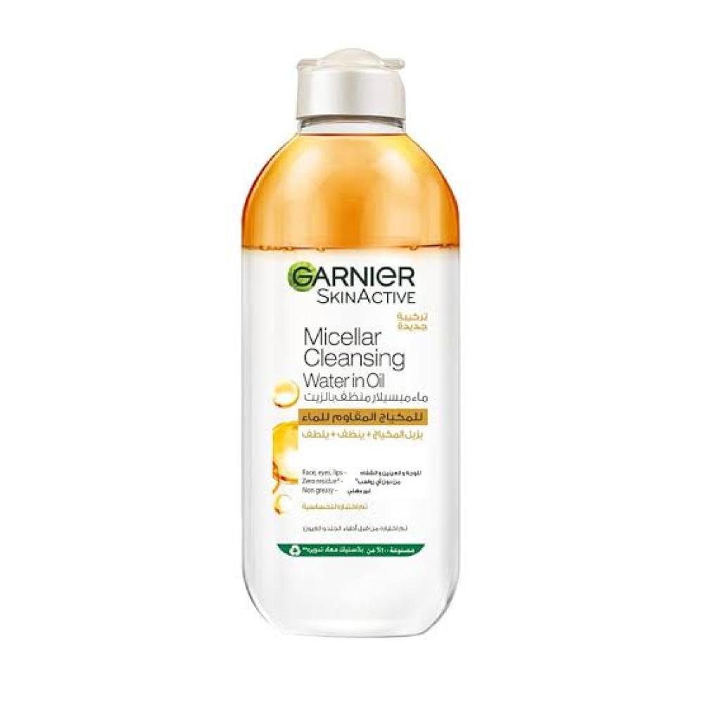غارنيية ماء ميسيلار منظف غني بالزيت 400 مل