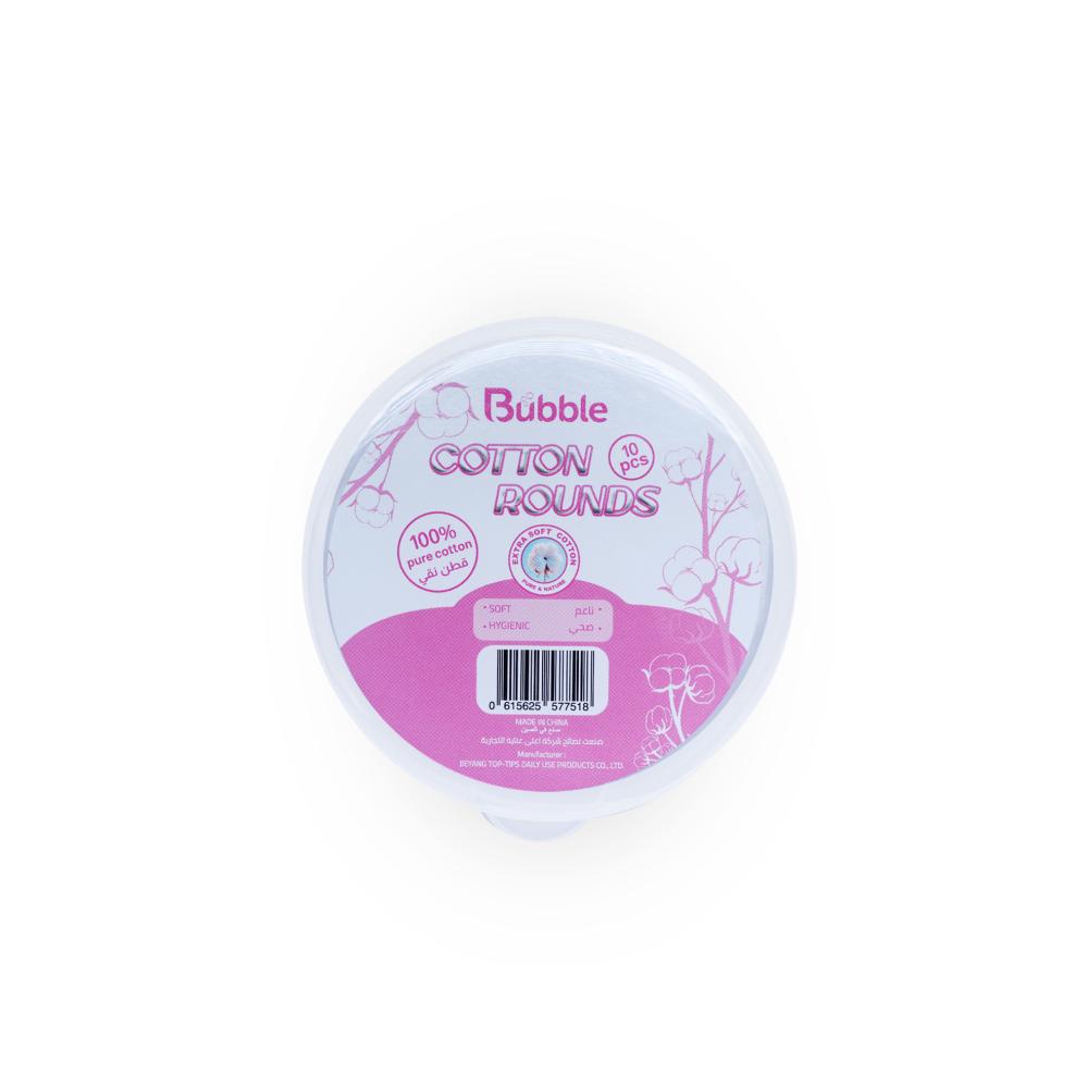 بابل مسحات قطنية دائرية 10 قطع