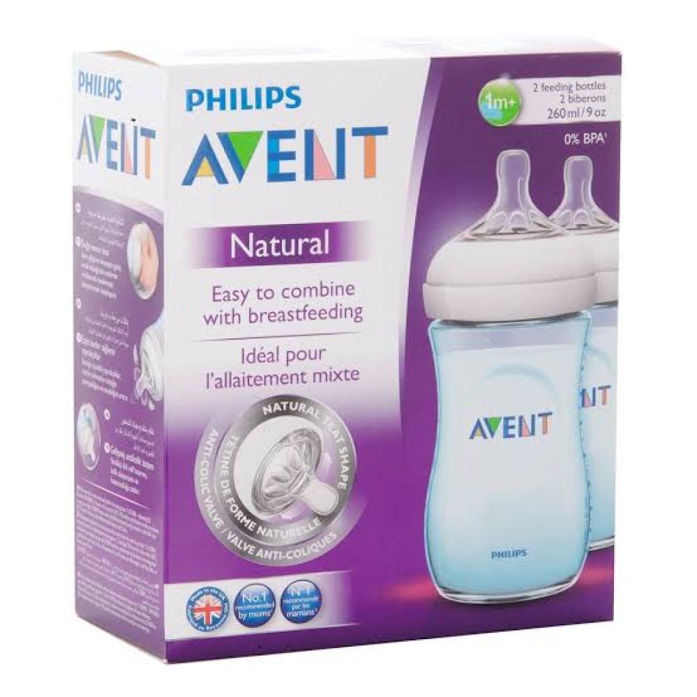 افنت ناتشورال رضاعة طبيعية 260 مل قطعتان