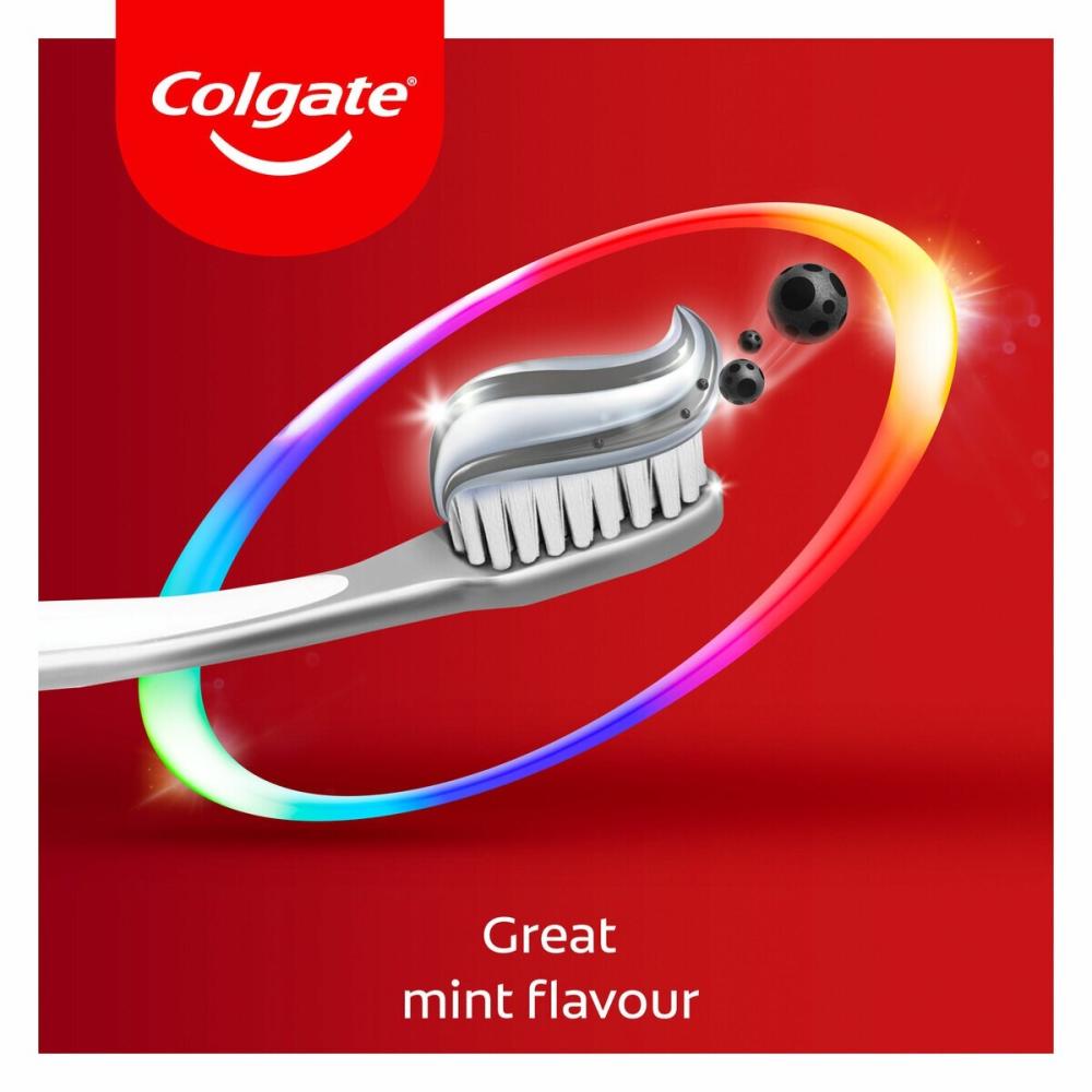 كولجيت معجون اسنان توتال 12 بالفحم 75 مل