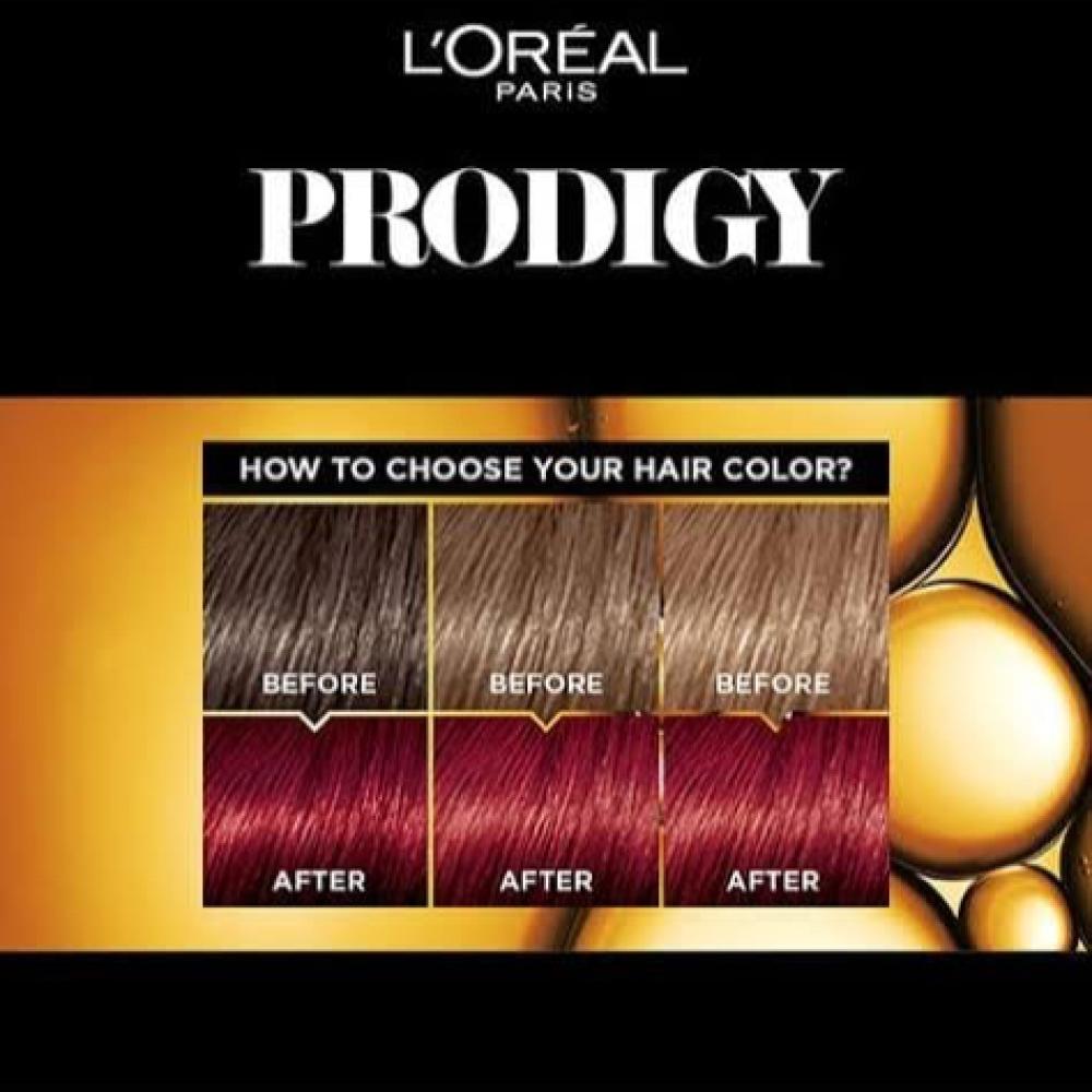 لوريال بروديجى صبغة الشعر 6.60 احمر غامق