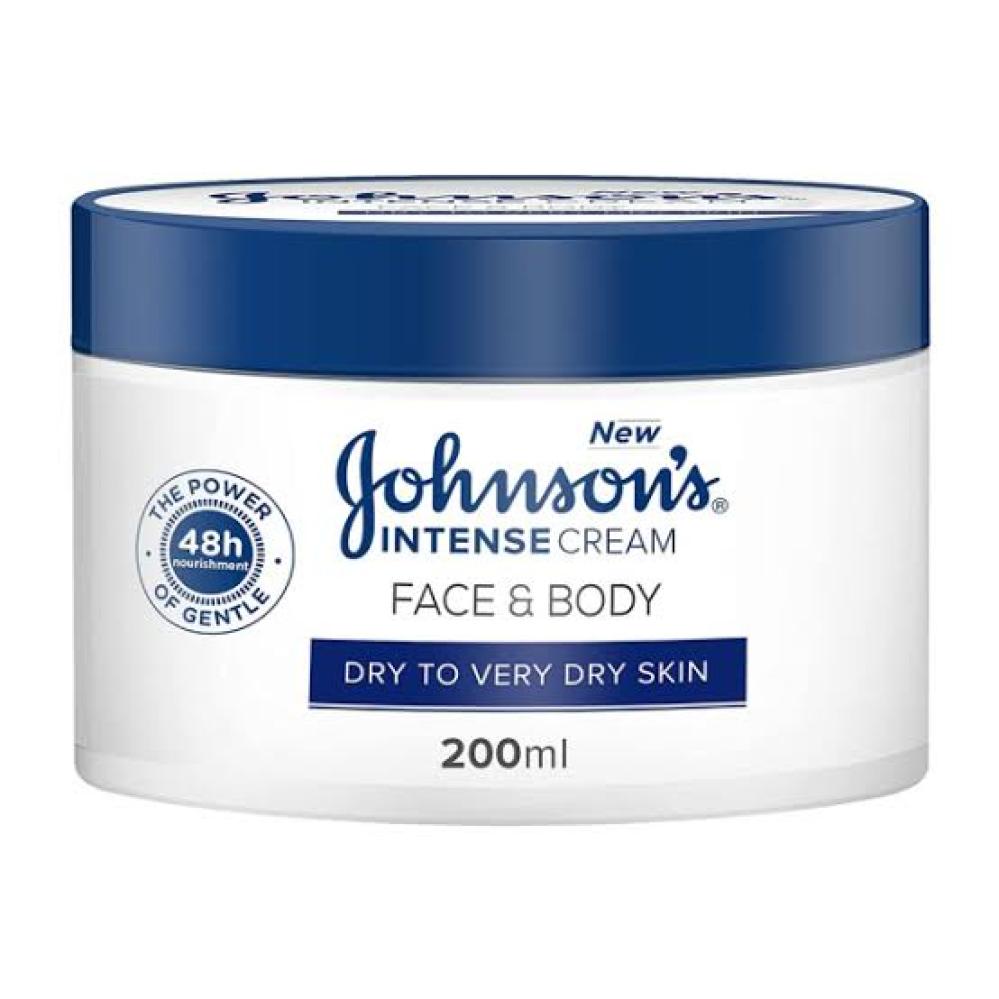 جونسون كريم ترطيب للوجه والجسم للبشرة الجافة 200 مل