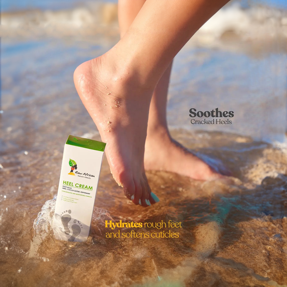 رو افريكان كريم اصلاح الكعب باليوريا 50 جم