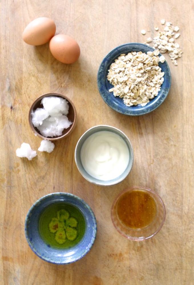 مكونات منزلية لوصفات للبشرة