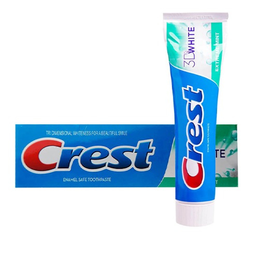 كرست معجون اسنان بياض ثرى دى  قوة النعناع 125 مل