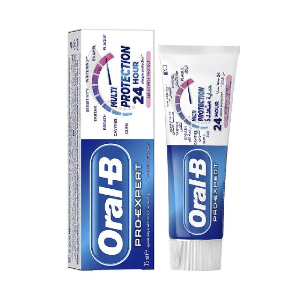 اورال بي معجون اسنان حساسية الاسنان وتبيض لطيف 75 مل