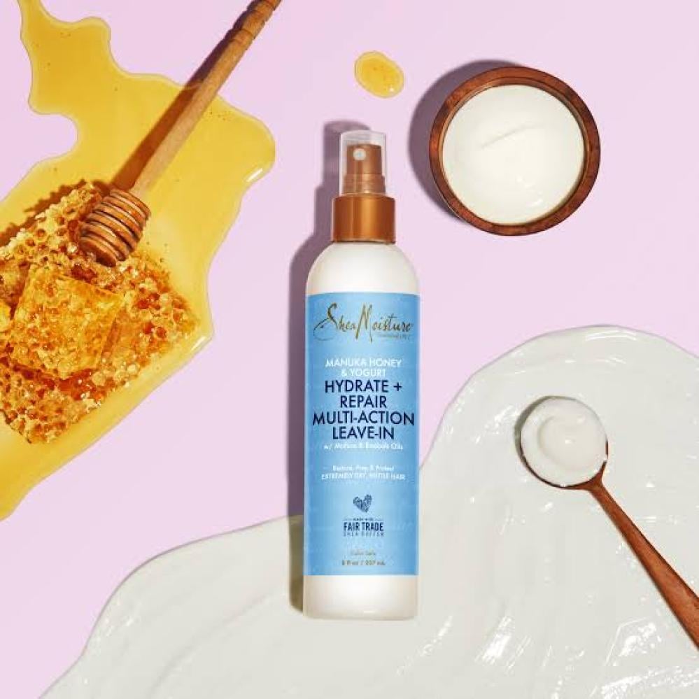 شيا مويستشر هيدرا لوشن لإصلاح الشعر بعسل المانوكا والزبادي 237 مل