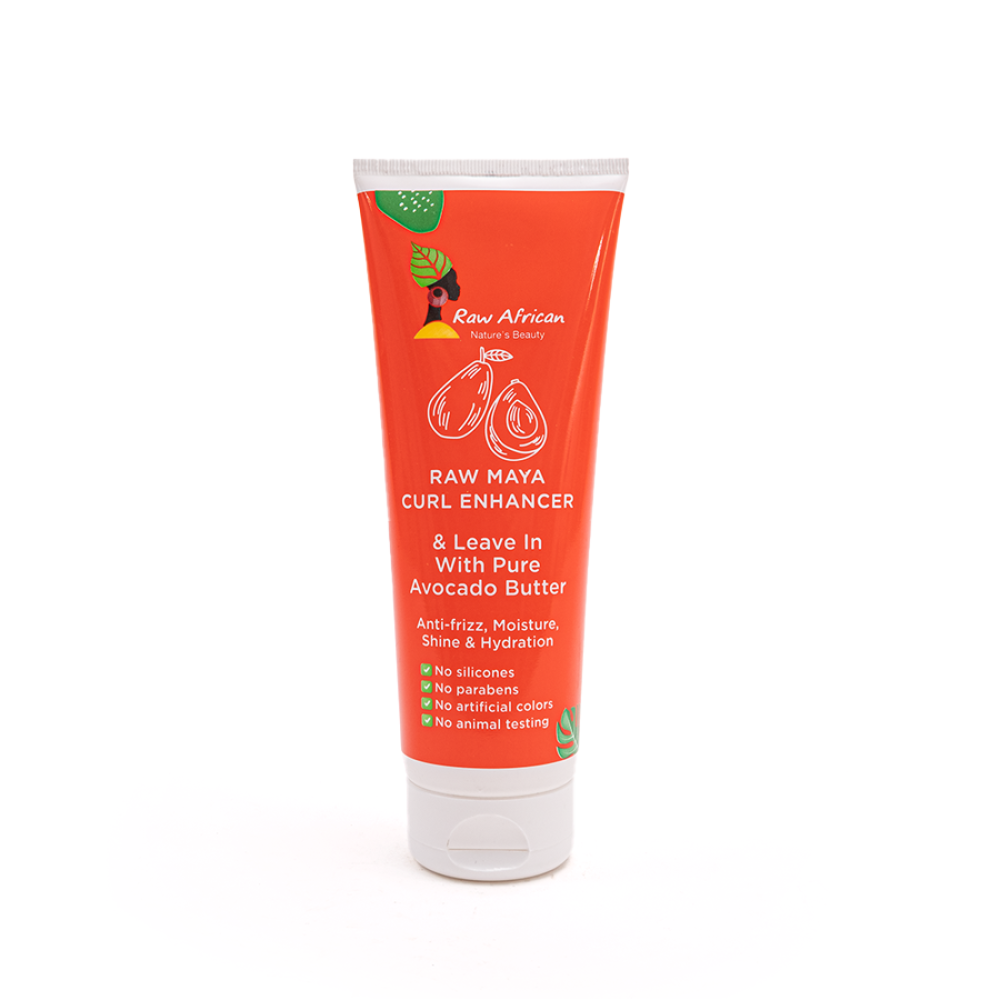 رو افريكان كريم مرطب للشعر الكيرلي بزبدة الافوكادو 250 جم