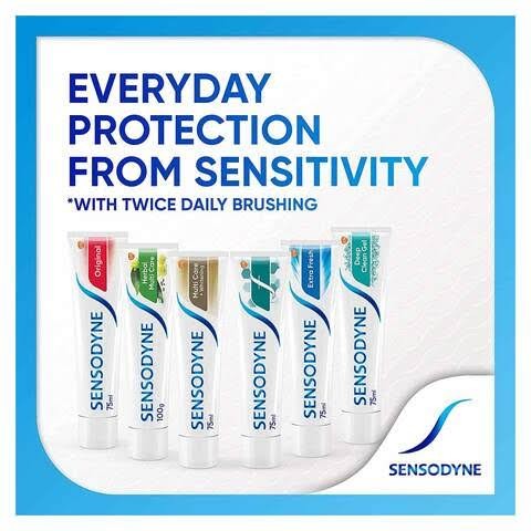 سنسوداين معجون اسنان بالفلورايد انتعاش زائد 75 مل