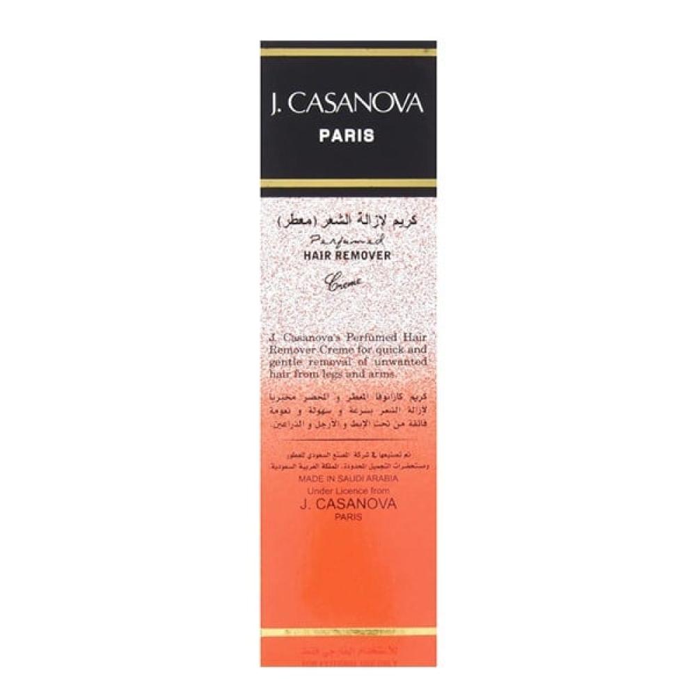 كازانوفا كريم لازالة الشعر بعطر الورد 60 ج