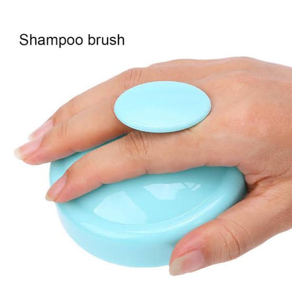 بيوفين سكالب فرشاة الاستحمام للشعر ازرق