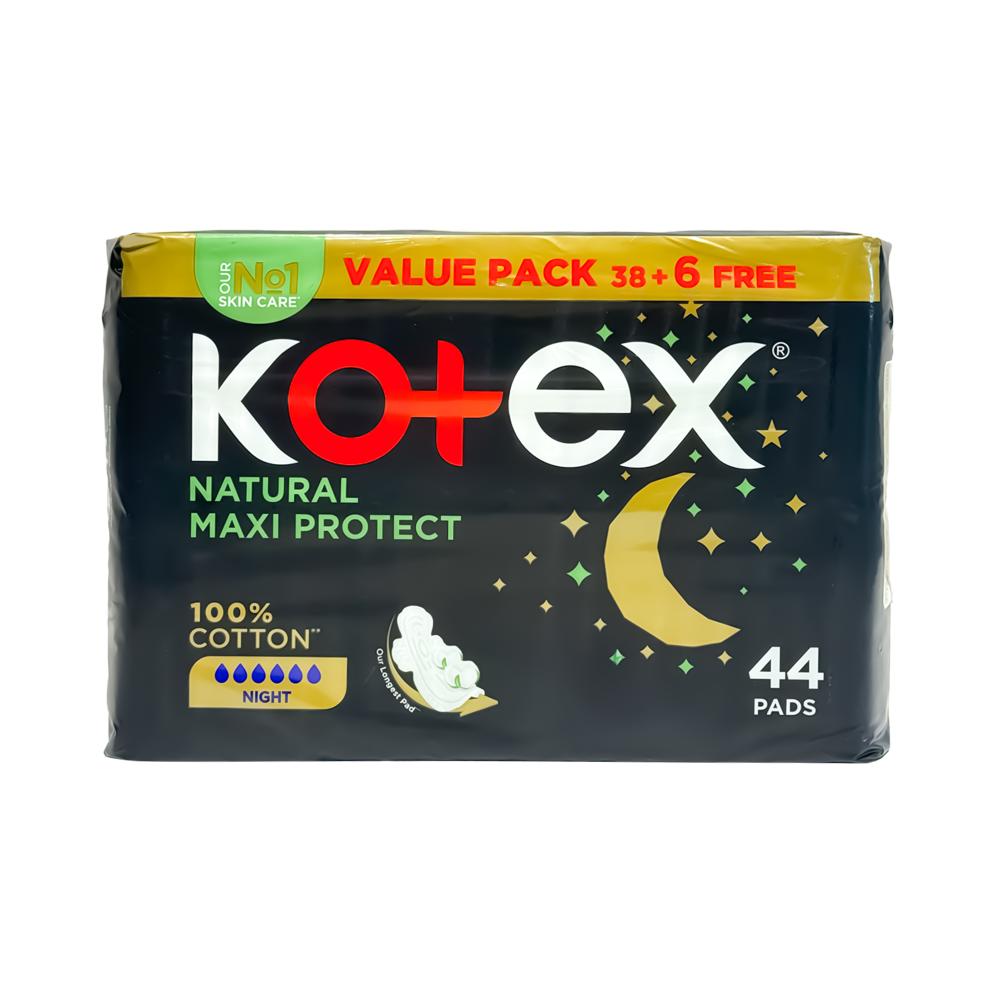كوتكس فوط صحية نسائية ليلية 44 فوطه