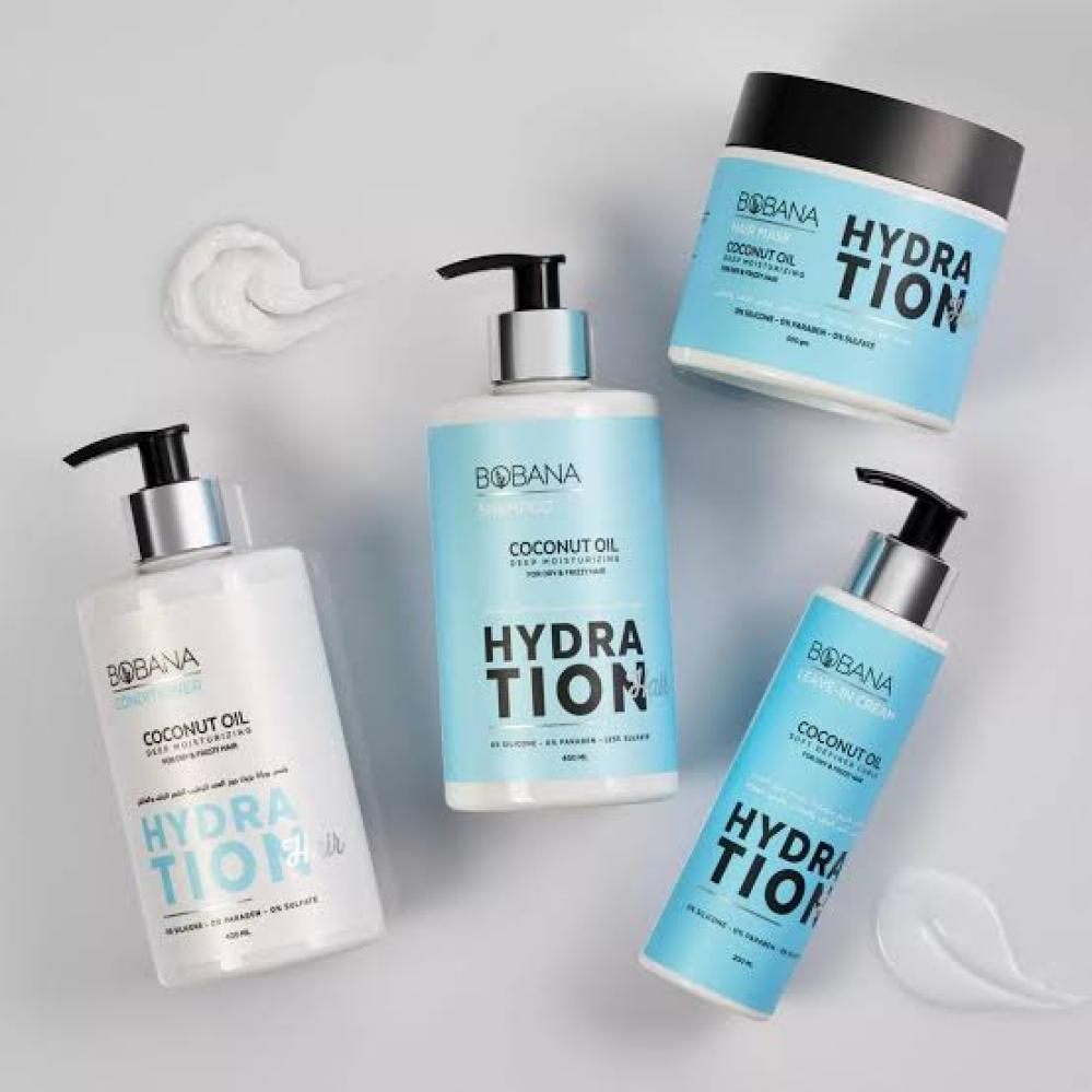 بوبانا ماسك مرطب للشعر بحليب جوز الهند 500 مل