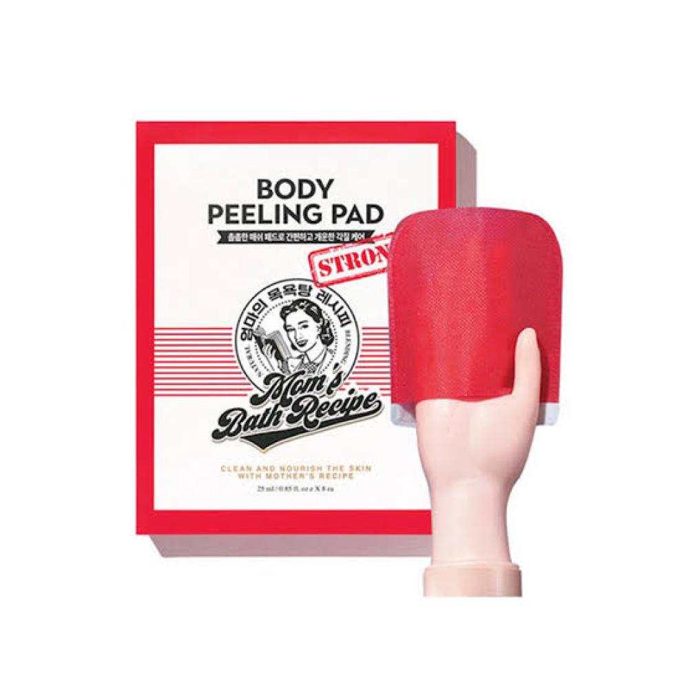 مومز باث ريسيبي ليفة التقشير القوي للجسم