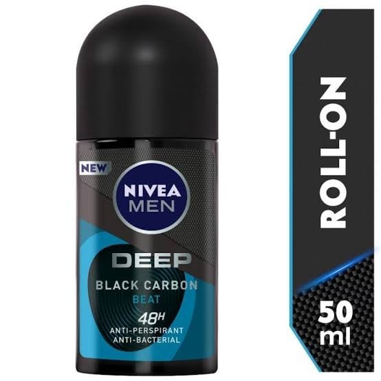 نيفيا مزيل عرق رول اون ديب بلاك كربت بيت 50 مل