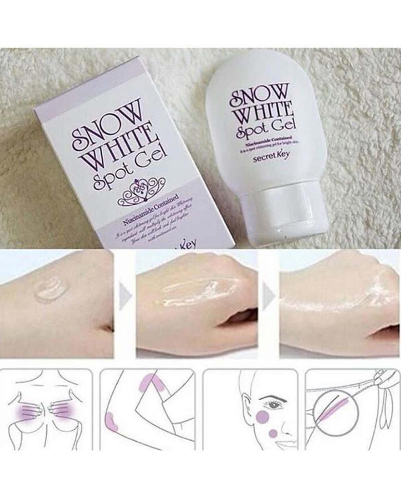 سيكريت كي جل سبوت سنو وايت لعلاج بقع البشرة  65 جم