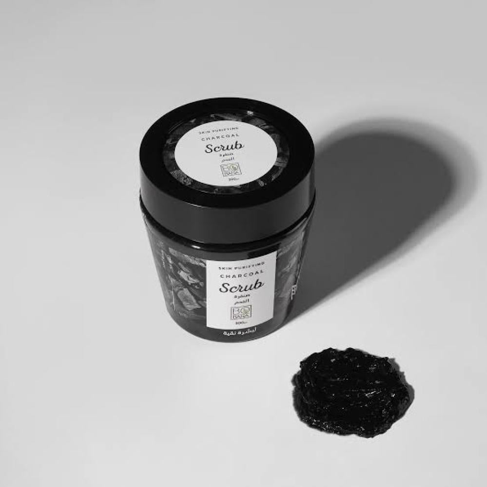 بوبانا صنفره للبشرة بالفحم 300 جرام