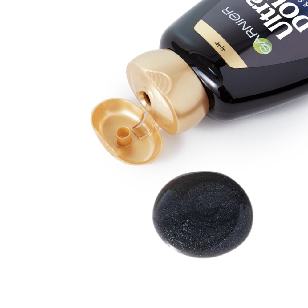 غارنيية الترادوكس شامبو للتنقية واللمعان الفحم الاسود وزيت حبة البركة 600 مل