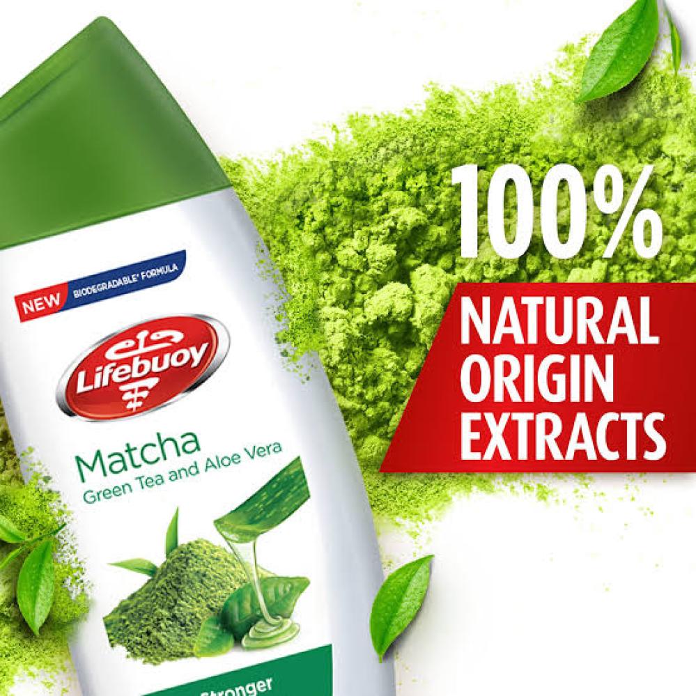 لايفبوي سائل استحمام بخلاصة شاي ماتشا الاخضر والالوفيرا 500 مل
