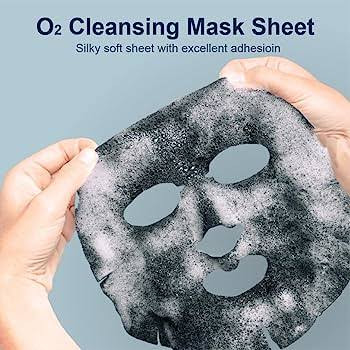 بيورديرم قناع الفحم بقاعاعات الاكسجين للعناية المكثفة بالبشرة 4*1